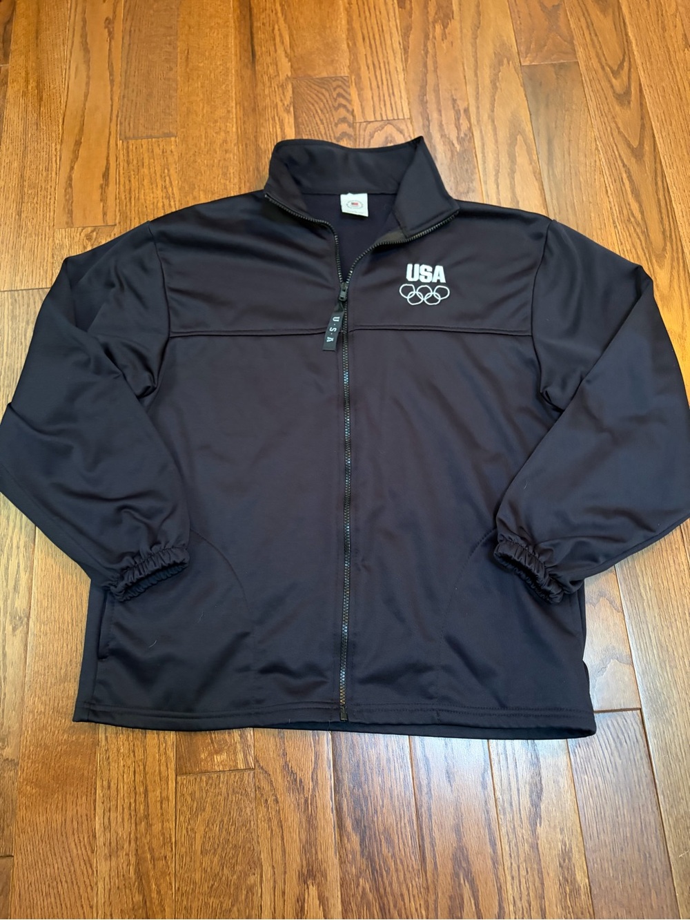 VTG 1996 United States Olympic Committee 
USOC Full-Zip Track Jacket - Team USA